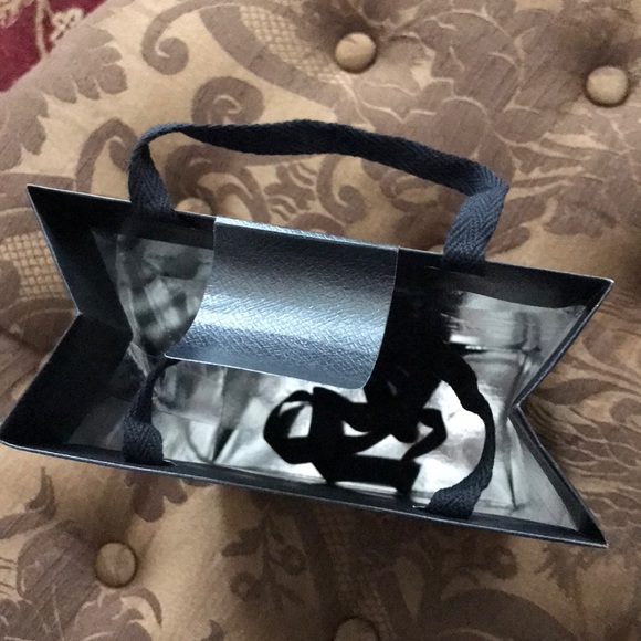 Prada shopping bag 10x6.2x3 inched with bow tie - Picture 2 of 5